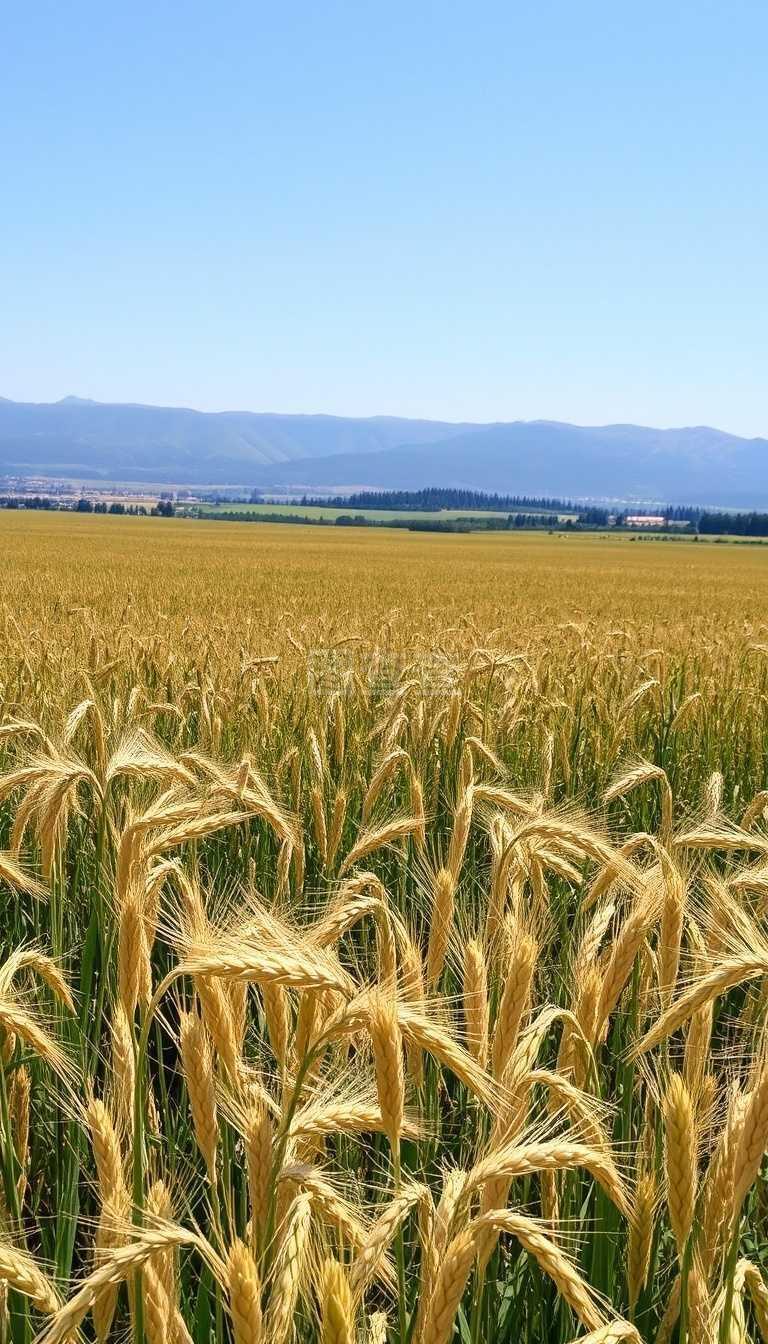 加州一號公路旁的黃金畫卷 太平洋沿岸的谷類作物